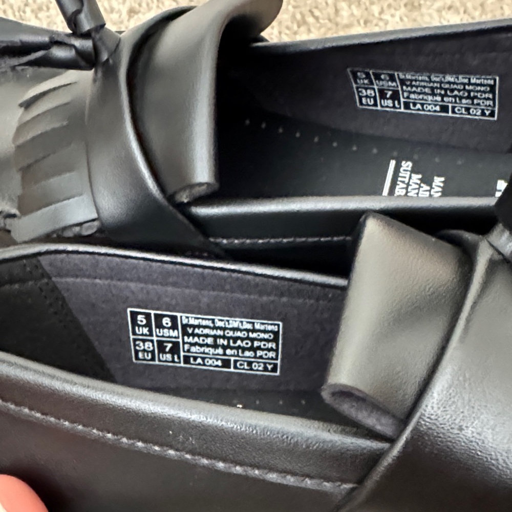 Dr. Martens Black Leather Loafers - Picture 6 of 7